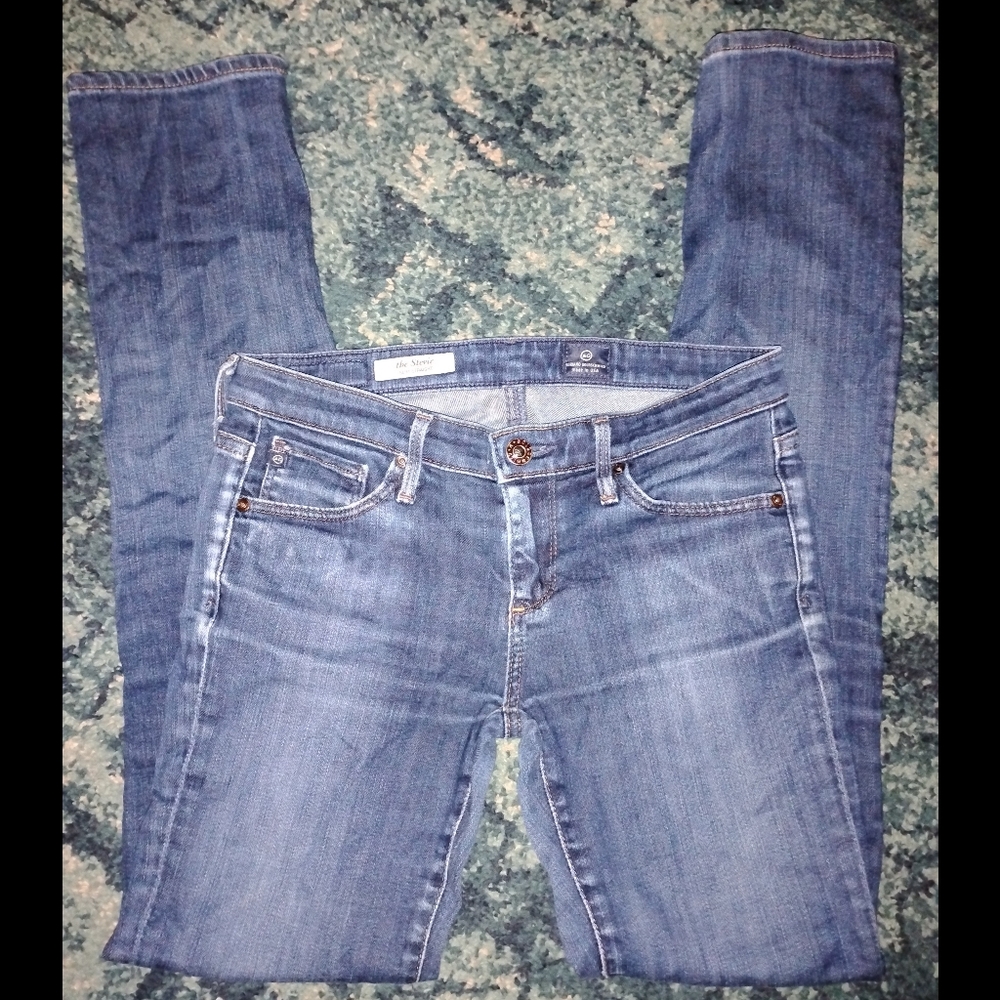 AG "The Stevie" Slim Straight Jeans